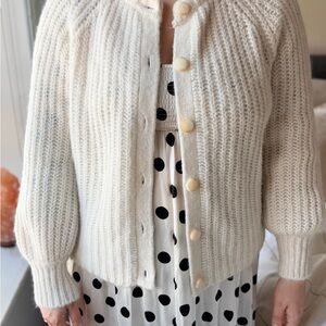 Sézane Chunky Knit Cardigan
